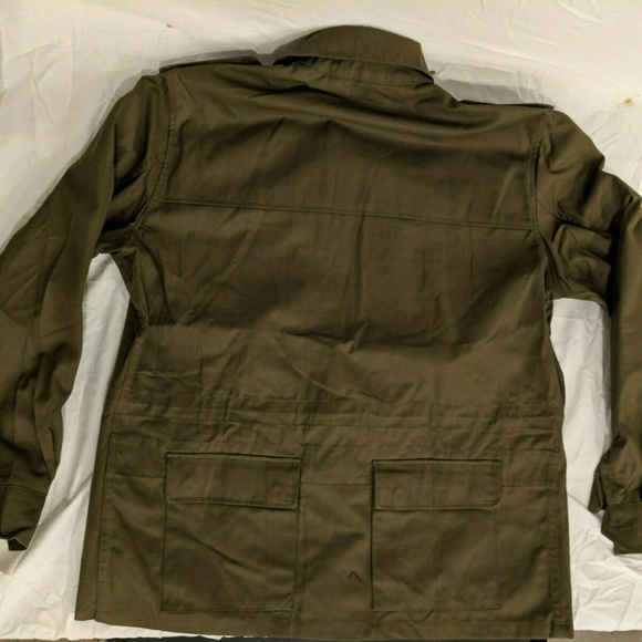 XL MENS M-85 CZECH REPUBLIC CZECHOSLOVAKIAN OZKN PRESOV OG MILITARY FIELD JACKET - Picture 9 of 10